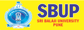 SRI BALAJI UNIVERSITY PUNE ON ALL TOC PAGES