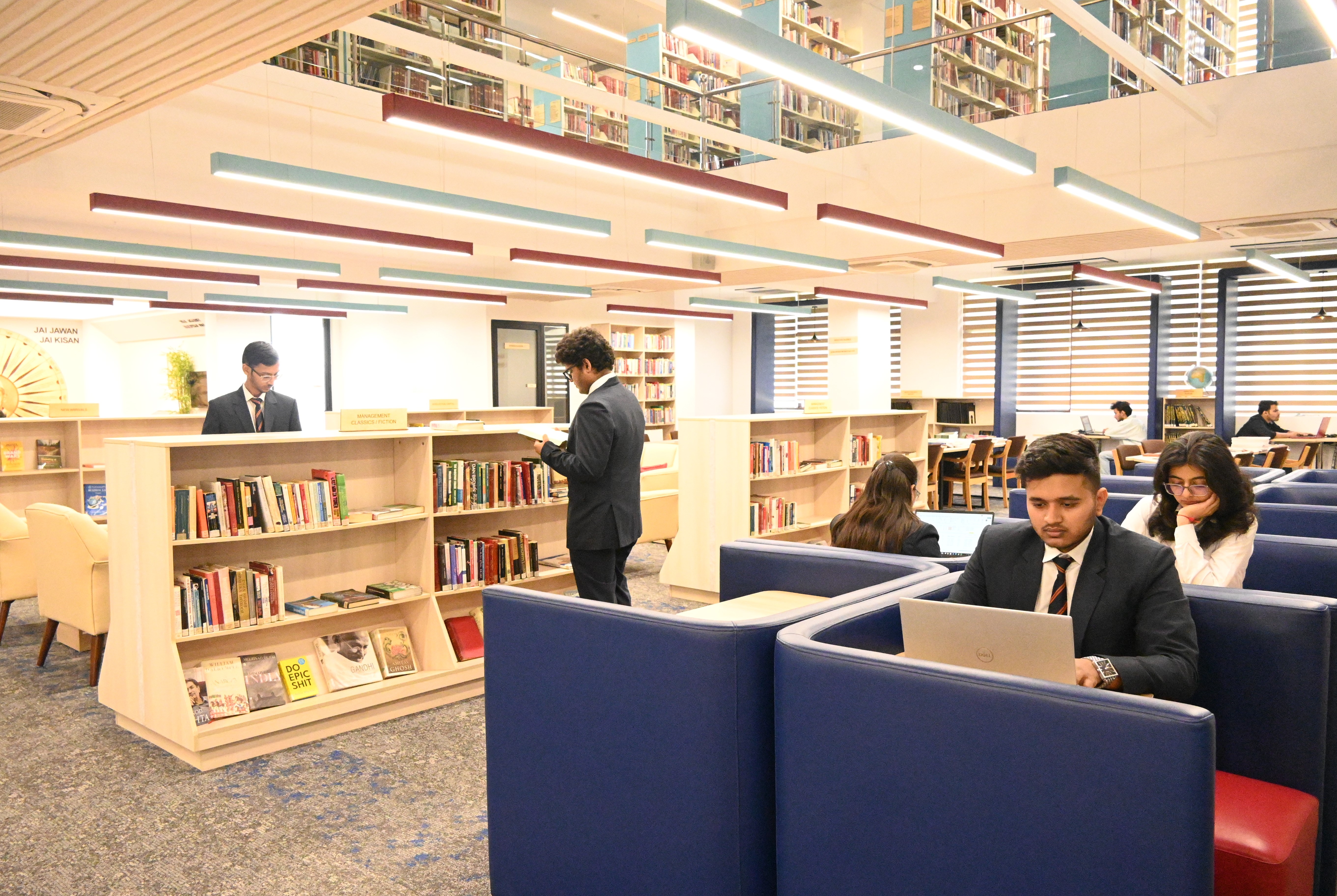 LBSIM New Delhi Library
