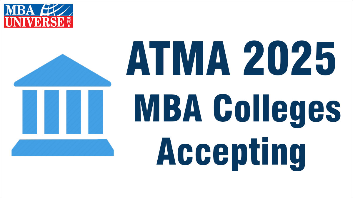ATMA 2025 MBA Colleges Accepting