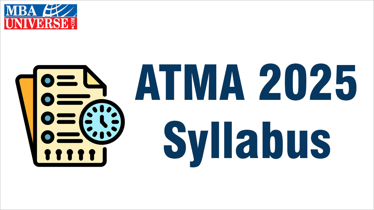 ATMA 2025 Syllabus