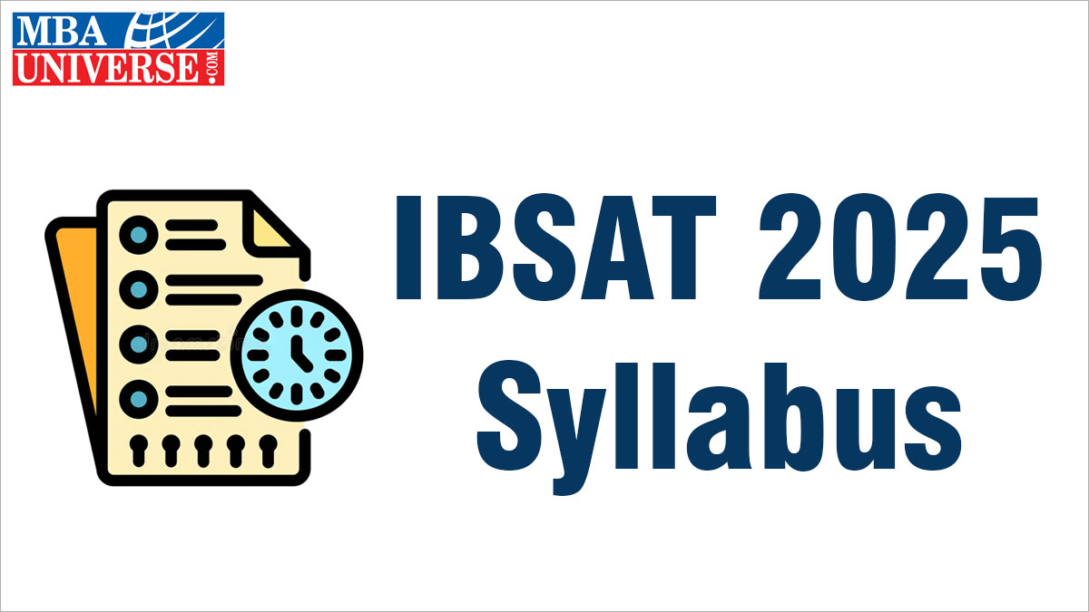 IBSAT 2025 Syllabus