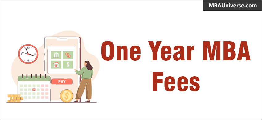 One Year MBA Fees