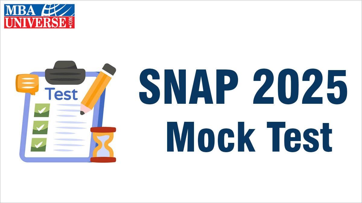 SNAP 2025 Exam Mock Test