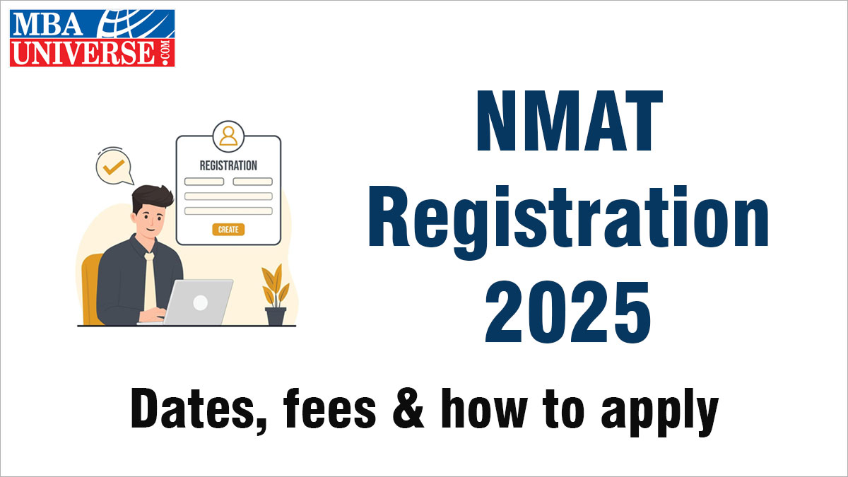 nmat registration 2025 is open from august 1 to october 10, check exam dates, fees, step by step application process and how to apply