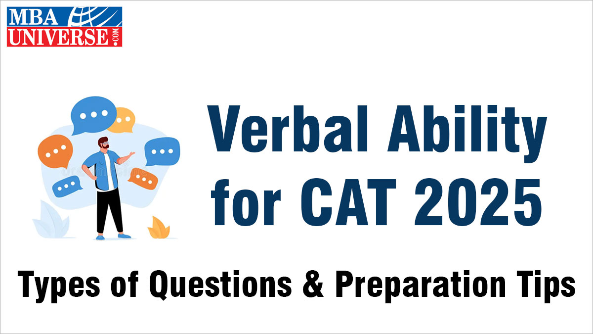 verbal ability for cat 2025 section types of questions syllabus preparation tips and previous year question patterns